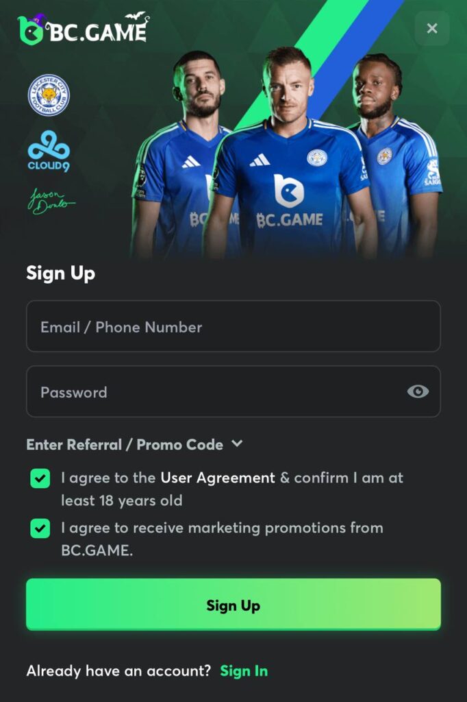 Bc Game Sign Up Your Gateway to Endless Gaming Fun